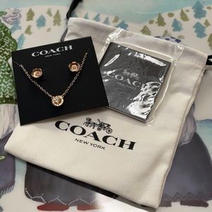Coach jewelry set